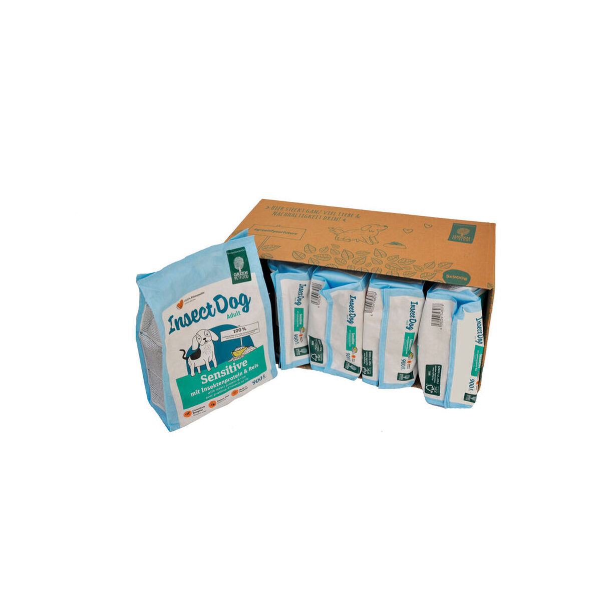 Lopbarība Josera InsectDog Sensitive 5 x 900 gr